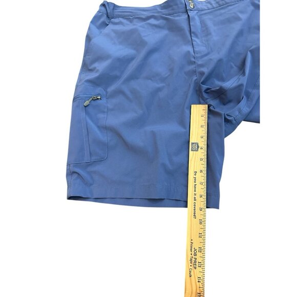 REEL LIFE Light Weight Outdoor Shorts Men’s Size XXL 2XL Blue Lined Pockets - Picture 6 of 6